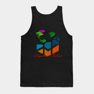 Digital Cubes Tank Top